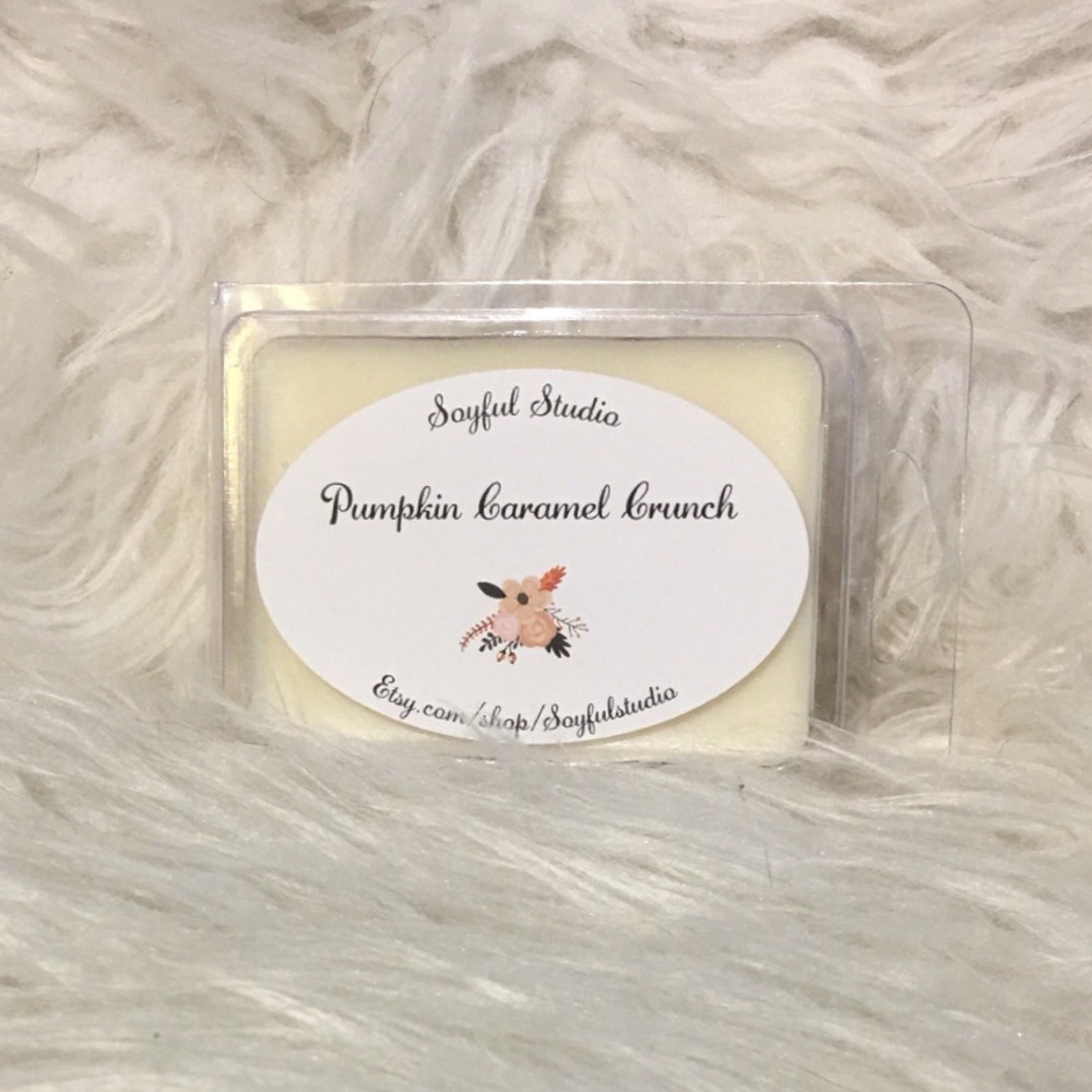 Pumpkin caramel crunch wax melts